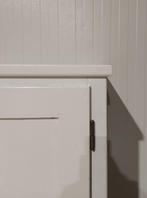 Landelijke klassieke kast, eendeurs, legkast, linnenkast, Ophalen of Verzenden