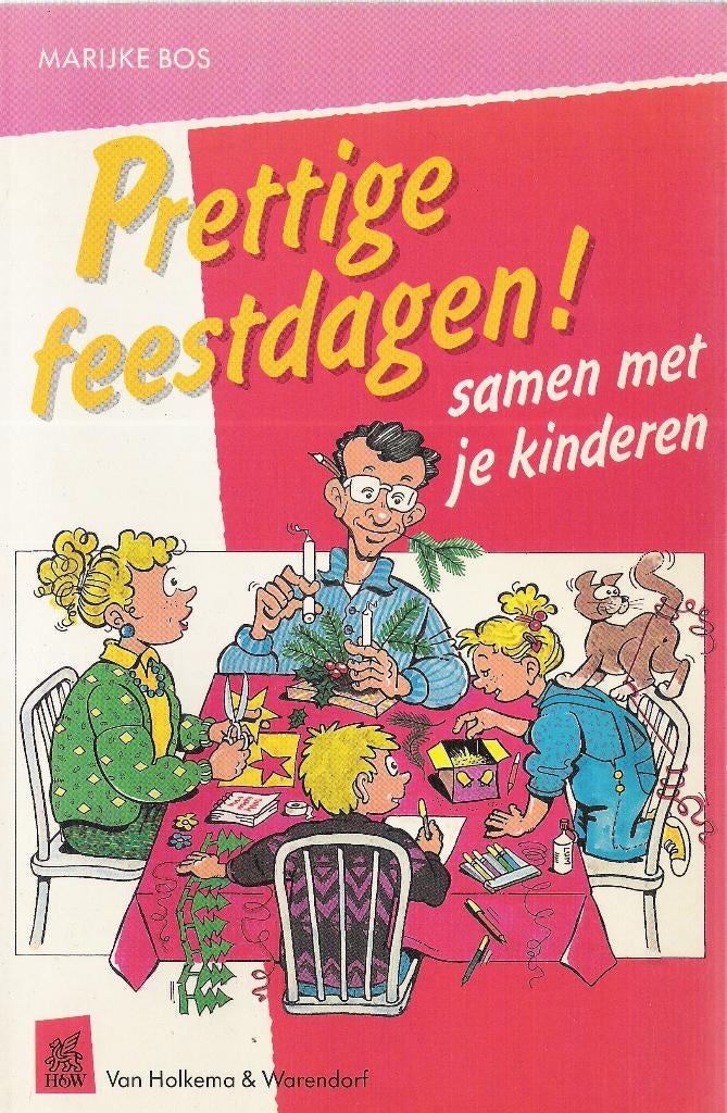 Prettige Feestdagen !*CREATIEF* KERST,SINT,CARNAVAL,PASEN, Marijke Bos, Ophalen of Verzenden, Zo goed als nieuw, Overige onderwerpen
