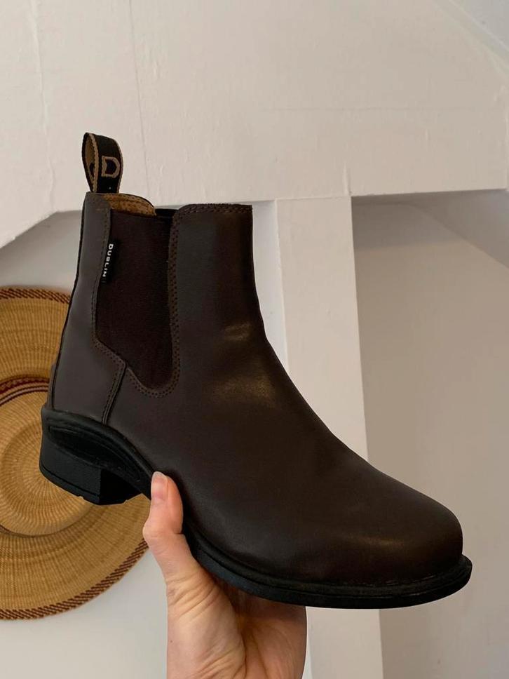 Dublin laarzen 38 enkellaarsjes rijlaarzen, Kleding | Dames, Schoenen, Zo goed als nieuw, Lage of Enkellaarzen, Bruin, Ophalen of Verzenden