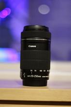 Canon EF-S 55-250mm f/4-5.6 IS STM Telelens, Audio, Tv en Foto, Fotografie | Lenzen en Objectieven, Ophalen of Verzenden, Zo goed als nieuw