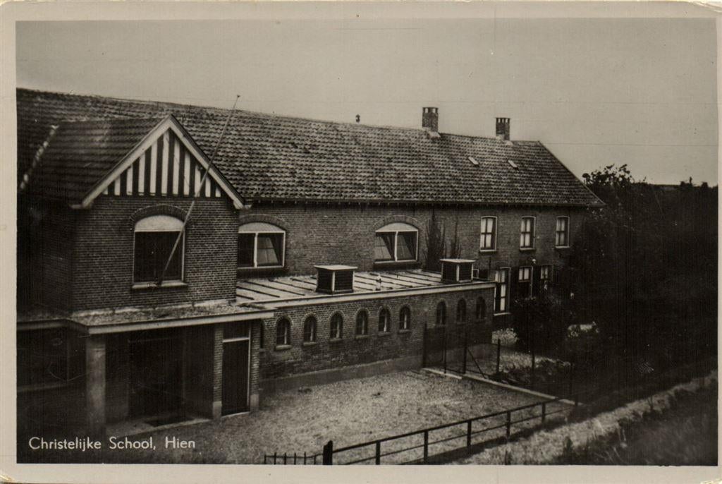 Christelijke School, Hien - ongelopen, Ophalen of Verzenden, Voor 1920, Ongelopen, Noord-Brabant