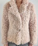 Faux fur jas, kleur beige, merk shein, Maat 38/40 (M), Beige, Ophalen of Verzenden, Zo goed als nieuw