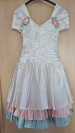 Korte trouwjurk ook leuk voor fantasy fairs of toneel/theate, Trouwjurk, Wit, Ophalen of Verzenden, Onbekend
