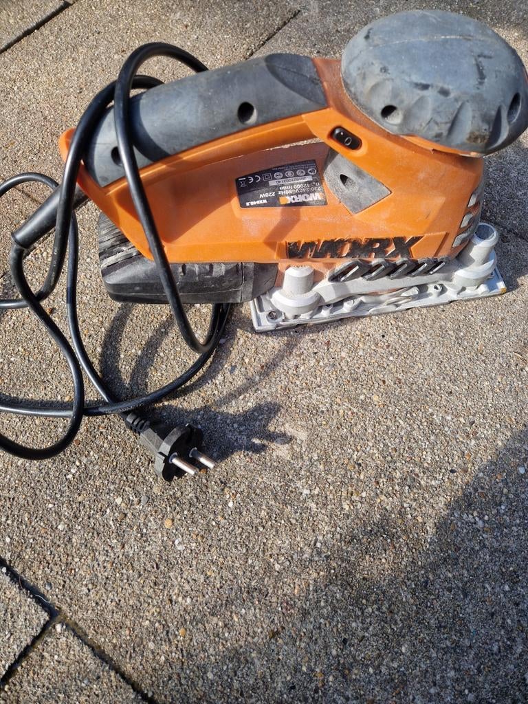 Worx WX661.1bandschuurmachine - Gereedschap