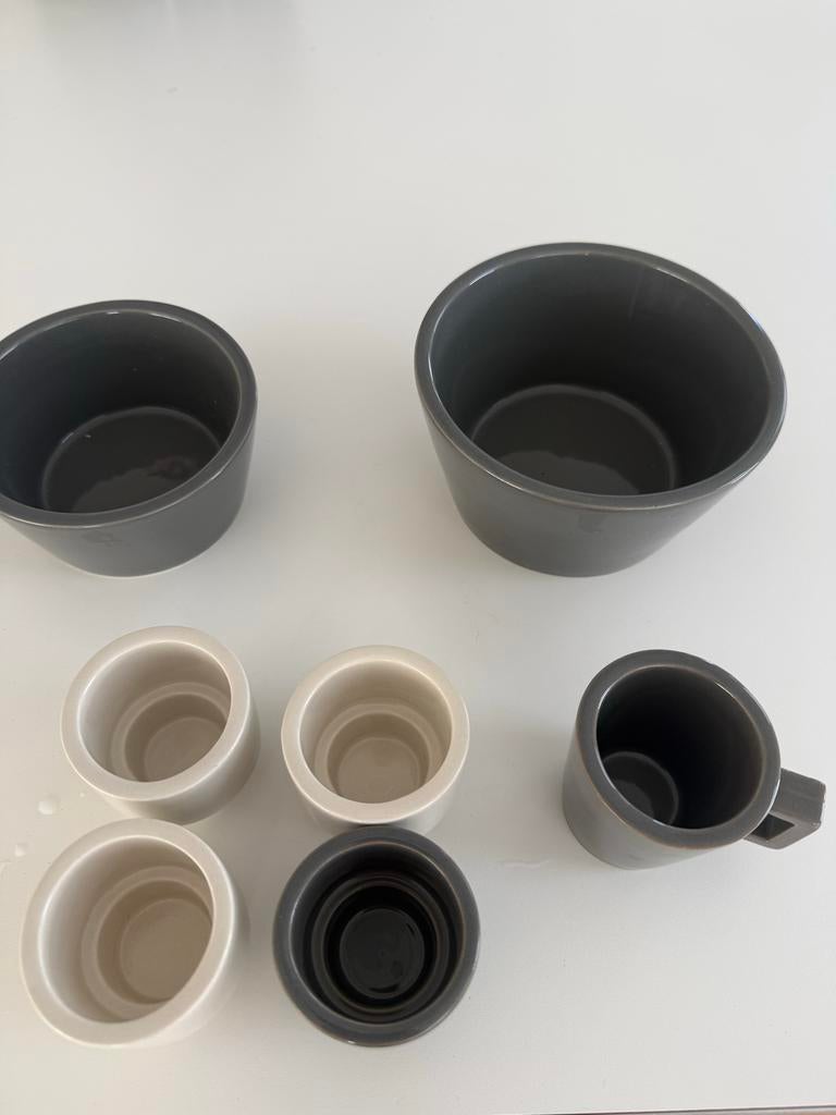 Piet Hein Eek servies onderdelen, Gebruikt, Keramiek, Overige typen, Ophalen of Verzenden