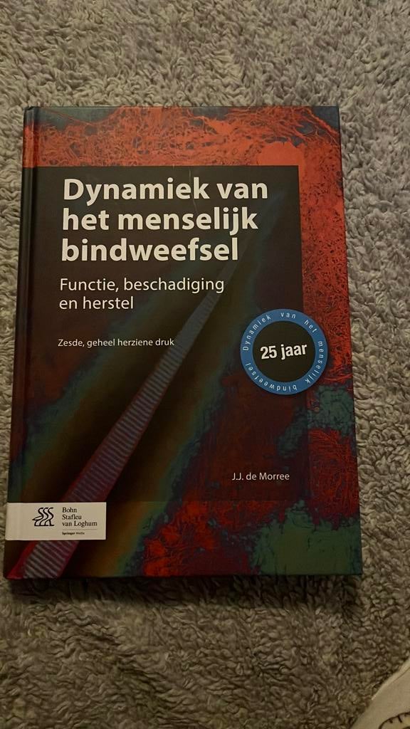 J.J. de Morree - Dynamiek van het menselijk bindweefsel, Ophalen of Verzenden, Zo goed als nieuw, J.J. de Morree, Natuurwetenschap