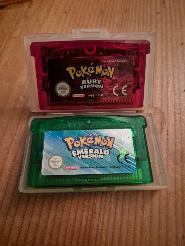 Pokemon Ruby en Emerald, Avontuur en Actie, 1 speler, Ophalen of Verzenden, Zo goed als nieuw