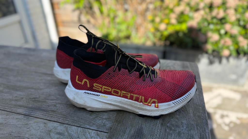 La Sportiva Prodigio Pro hardloopschoenen - nieuw maat 46, Ophalen of Verzenden, Zo goed als nieuw, Overige kleuren, Sportschoenen