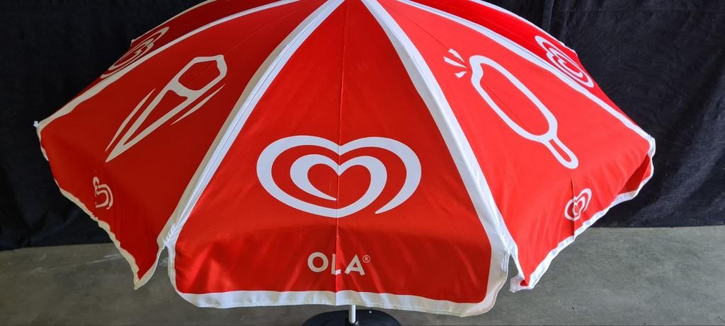 Ola ijskaart, raamstickers, parasols, prijsstickers vlaggen, Verzamelen, Supermarktacties, Verzenden