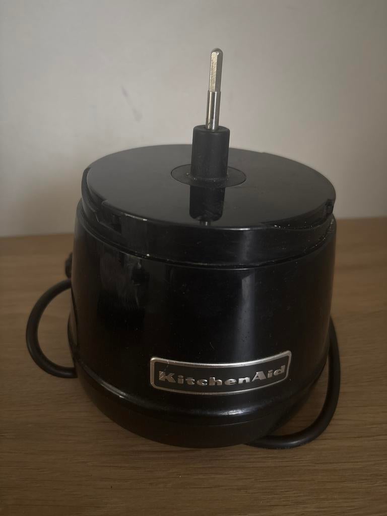 KitchenAid hakmolen/foodprocessor motorblok (zwart), Ophalen of Verzenden, Gebruikt