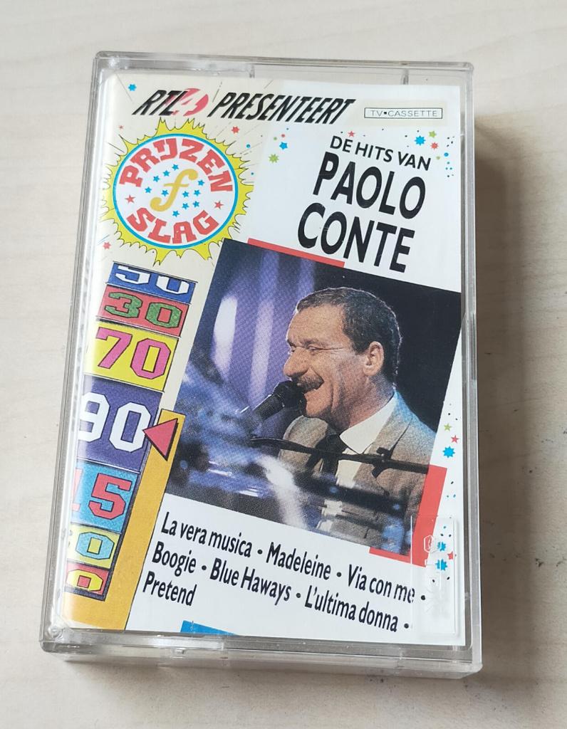 Paolo Conte - De Hits Van Cassette MC RTL4 Presenteert, 1 bandje, Ophalen of Verzenden, Zo goed als nieuw, Pop