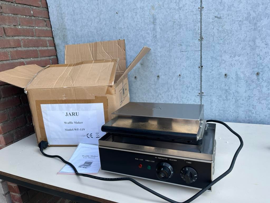 Nieuwe professionele wafelijzer, Witgoed en Apparatuur, Wafelijzers, Nieuw, Ophalen of Verzenden, X, X