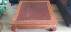 Opiumtafel, Ophalen, Gebruikt, Teakhout, Minder dan 50 cm