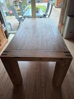 Uitschuifbare eetkamertafel, Ophalen, 200 cm of meer, 50 tot 100 cm, Zo goed als nieuw