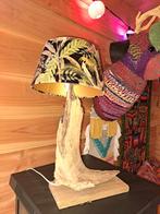 Unieke lamp, gemaakt van driftwood, Ophalen of Verzenden, Nieuw, Minder dan 50 cm