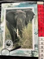 1390. Kaart WWF Olifant, Ophalen of Verzenden, Ongelopen