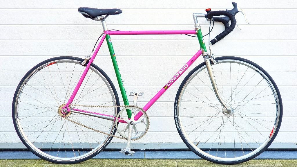 Colnago Super Belgian Collstrop - Isoglass team 1991 Fixie, Minder dan 10 versnellingen, Gebruikt, Staal, 57 tot 61 cm