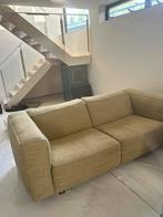 Groen wollen tweezits bankje, Ophalen, Gebruikt, 150 tot 200 cm, Tweepersoons