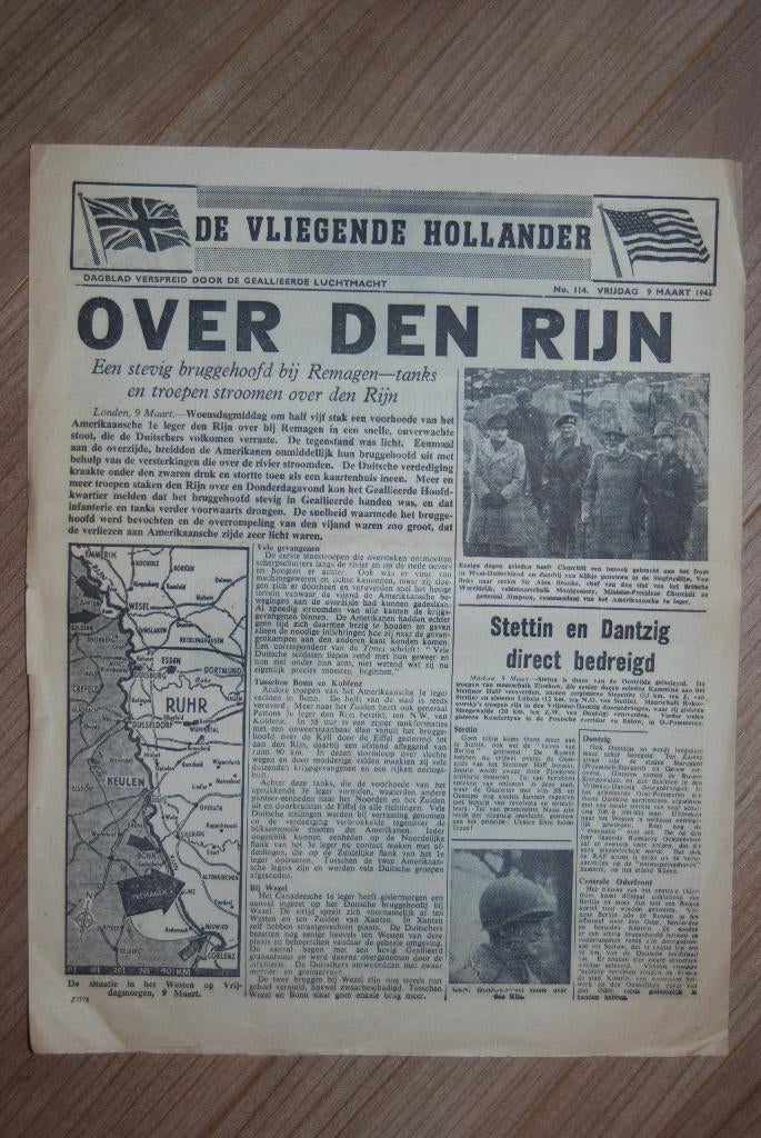 Vliegende Hollander 1945, Ophalen of Verzenden, Luchtmacht, Nederland, Boek of Tijdschrift