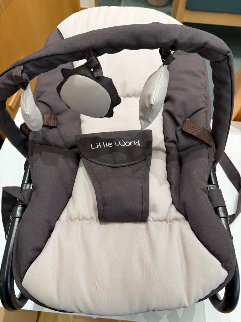 Wipstoeltje Little World, Wipstoel, Ophalen, Overige merken, Met gordel(s) of riempje(s)