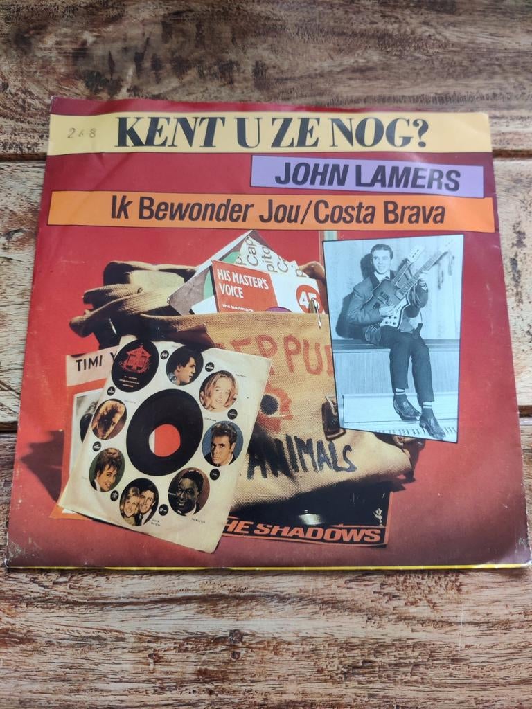John Lamers - Ik Bewonder Jou / Costa Brava, Ophalen of Verzenden, Zo goed als nieuw, Overige formaten, Levenslied of Smartlap