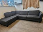 Hoekbank antraciet, 125 cm of meer, 125 cm of meer, Zo goed als nieuw, Info@homefriesland.nl
