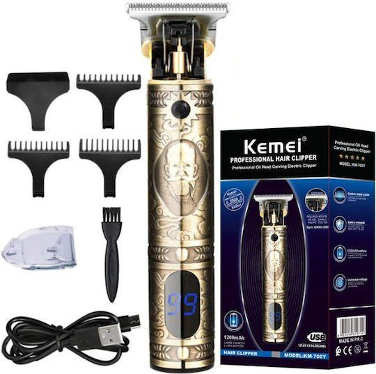 Kemei KM-700Y Profession Electric Rechargeable Hair Trimmer, Ophalen, Nieuw, Haarverzorging