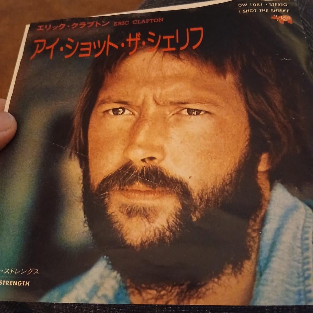 Eric Clapton - I Shot The Sheriff (Japanse Single), Cd's en Dvd's, Vinyl Singles, 7 inch, Single, Ophalen of Verzenden, Zo goed als nieuw