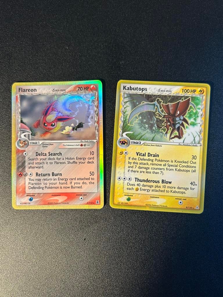 Pokemon kaarten delta species, Ophalen of Verzenden, Zo goed als nieuw