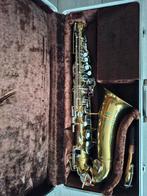 Buescher Aristocrat alt saxofoon, Muziek en Instrumenten, Ophalen, Gebruikt, Alt, Met koffer