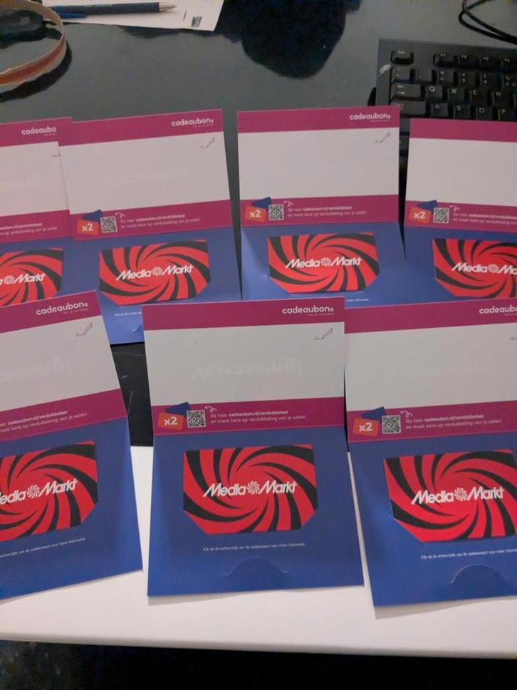Mediamarkt Cadeaubon Cadeaukaart Kadobon met Korting! Te geb, Tickets en Kaartjes, Kortingen en Cadeaubonnen, Warenhuis- of Winkelbon