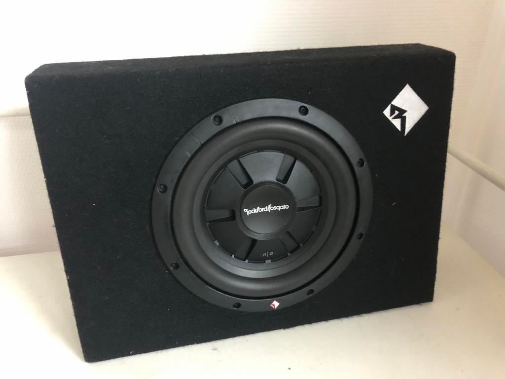 Rockford Fosgate subwoofer R25-1x10 flat, Ophalen of Verzenden, Zo goed als nieuw