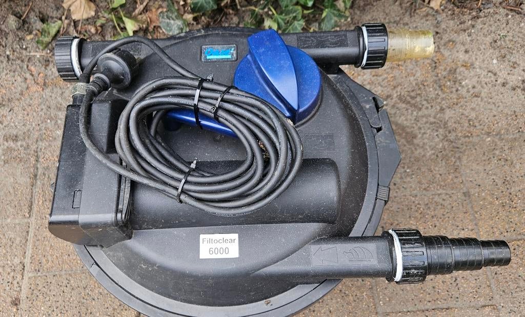 Oase Filtoclear 6000 vijverfilter
UV Lamp vervangen, Ophalen of Verzenden