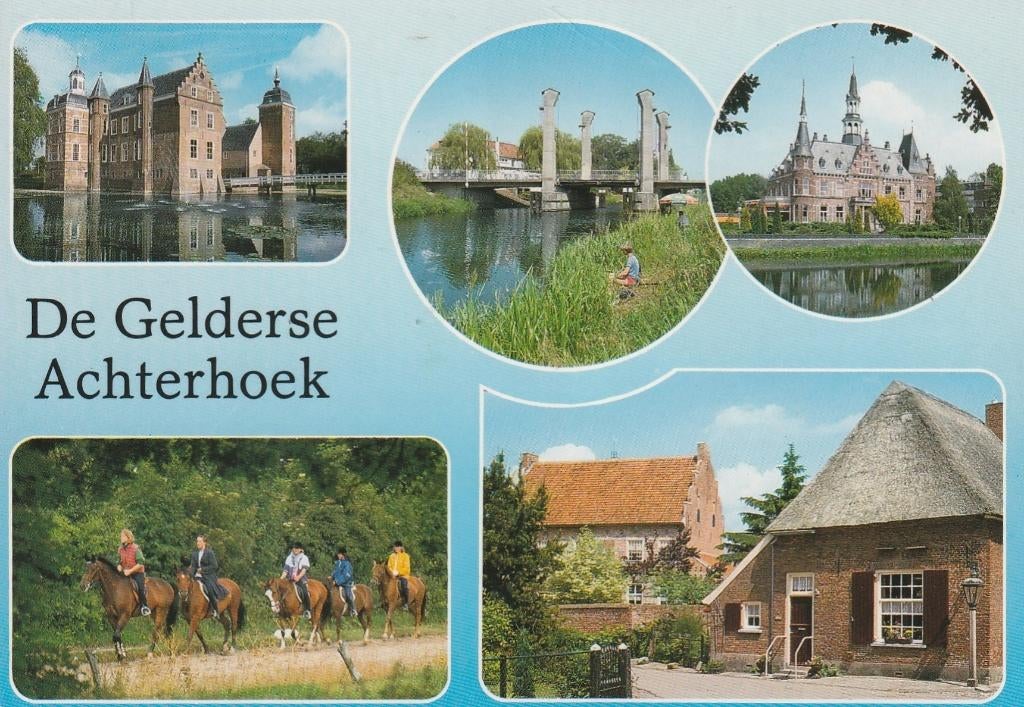 GELDERSE ACHTERHOEK Kasteel Ruiters Brug Boerderij, Verzenden, 1980 tot heden, Gelopen, Gelderland