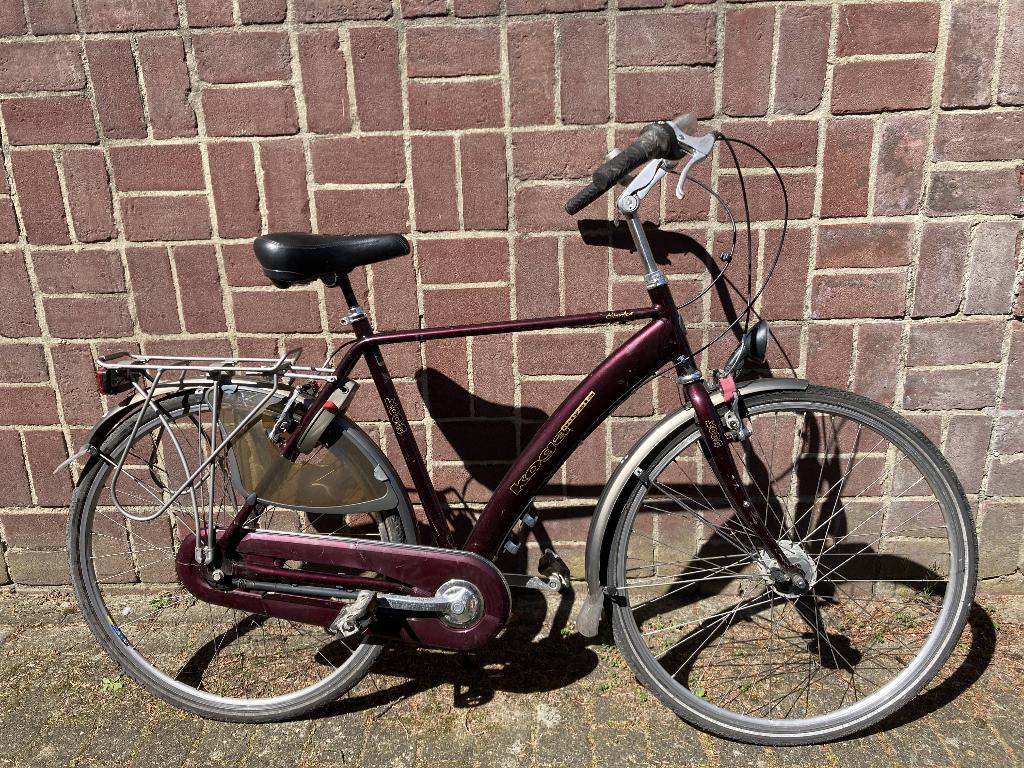 2 x koga miyata silverace met sachs elan 12 versnellingsnaaf, Fietsen en Brommers, Gebruikt, Velgrem, 53 tot 57 cm, Ophalen