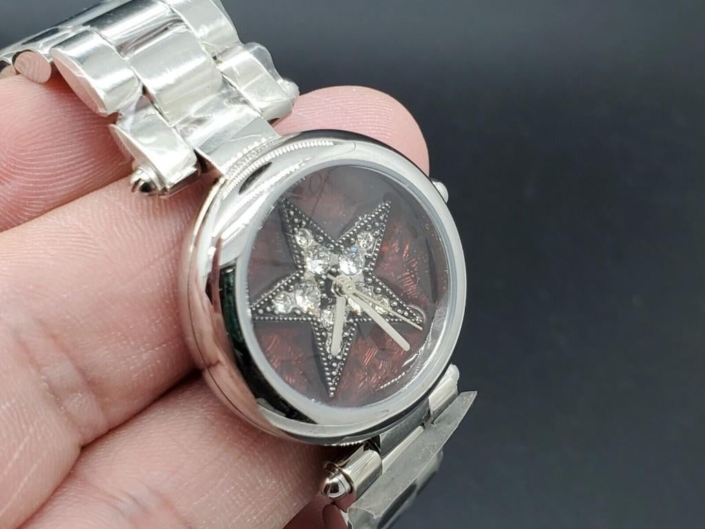 Nieuw Marc Jacobs MJ3479 t.w.v € 265 -, dames horloge, Overige merken, Staal, Staal, Nieuw