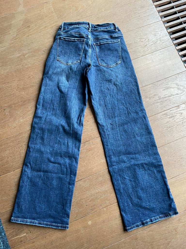 Spijkerbroek Laulia donkerblauw mt S / 36, Ophalen, Zo goed als nieuw, Blauw, W28 - W29 (confectie 36)