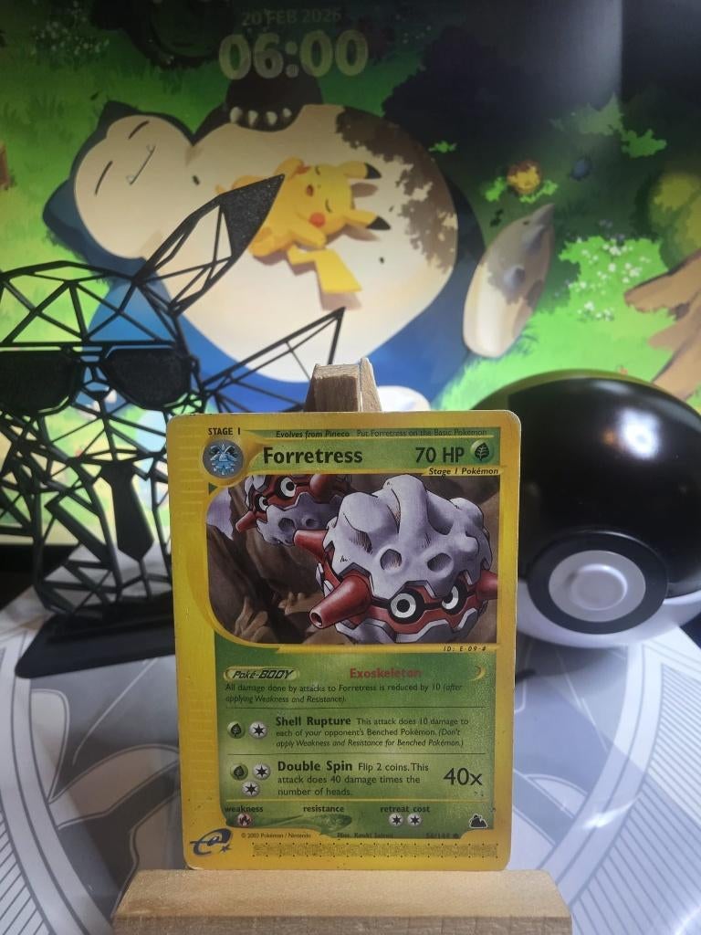 Forretress 56/144 Pokemon Skyridge, Ophalen of Verzenden, Gebruikt, Losse kaart