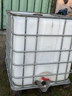 Ibc voor wateropslag bij dieren of volkstuin, Tuin en Terras, 150 liter of meer, Ophalen of Verzenden, Zo goed als nieuw