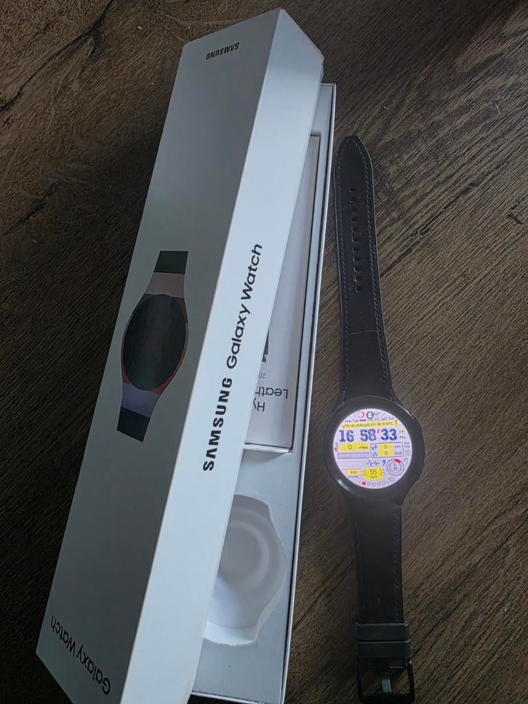 Samsung Galaxy  Watch 5 pro, Zwart, Ophalen of Verzenden, Zo goed als nieuw, Conditie