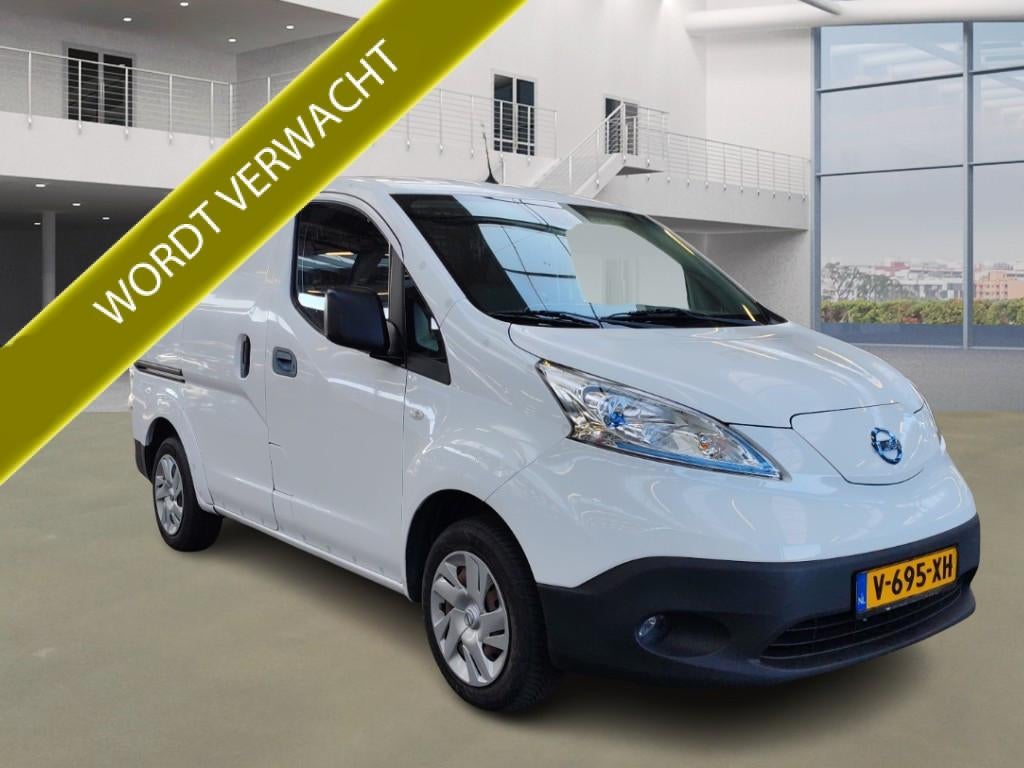 Nissan E-NV200 Business 40 kWh Airco | Cruise | Camera | Nav, Auto's, Bestelauto's, Gebruikt, Zwart, Wit, Origineel Nederlands