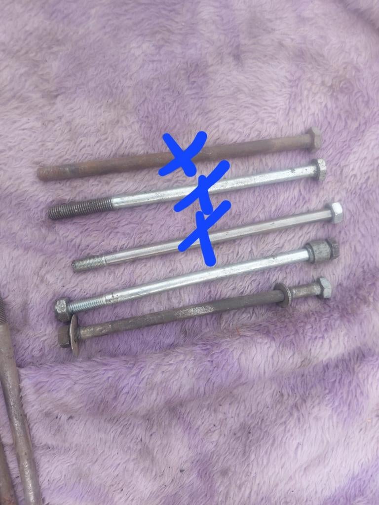 Zundapp achterbrug as 517 529, Ophalen