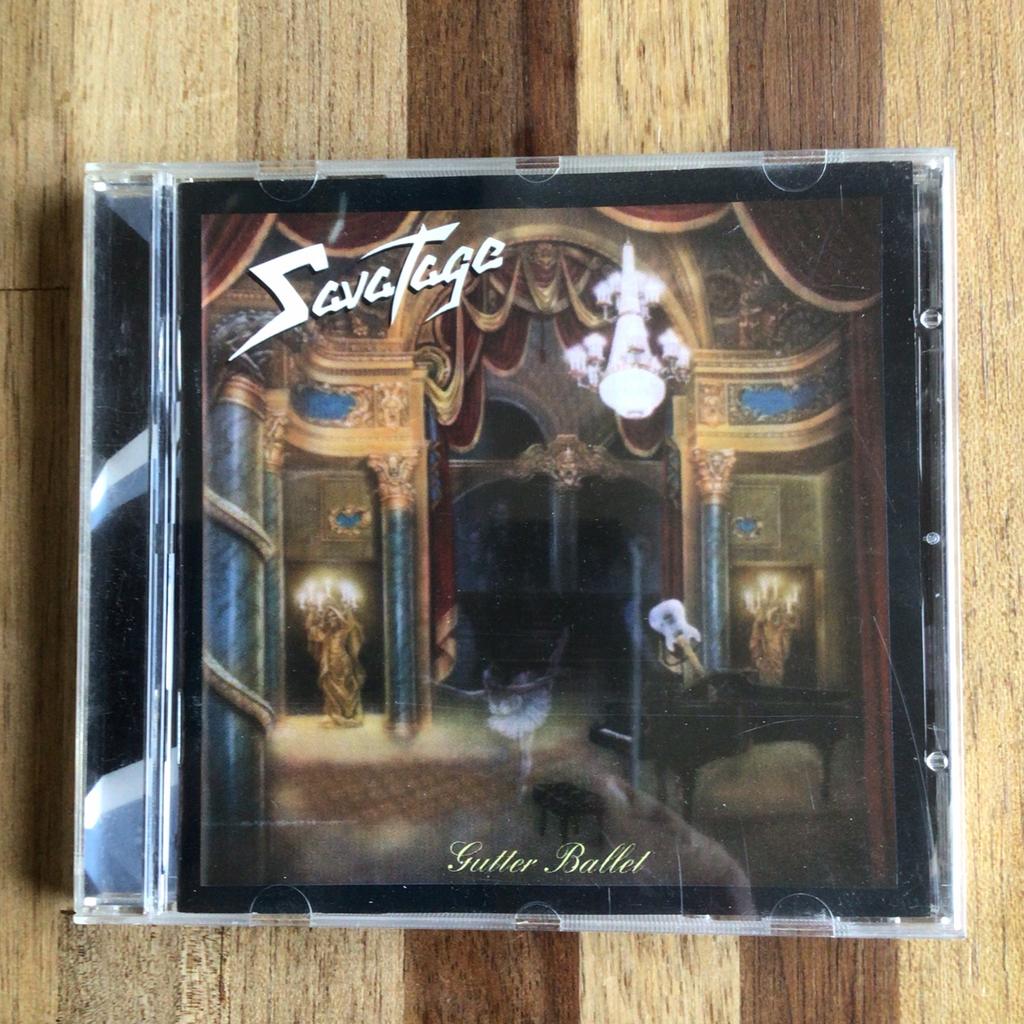 Savatage - gutter ballet. + bonus tracks, Ophalen of Verzenden, Zo goed als nieuw, Poprock