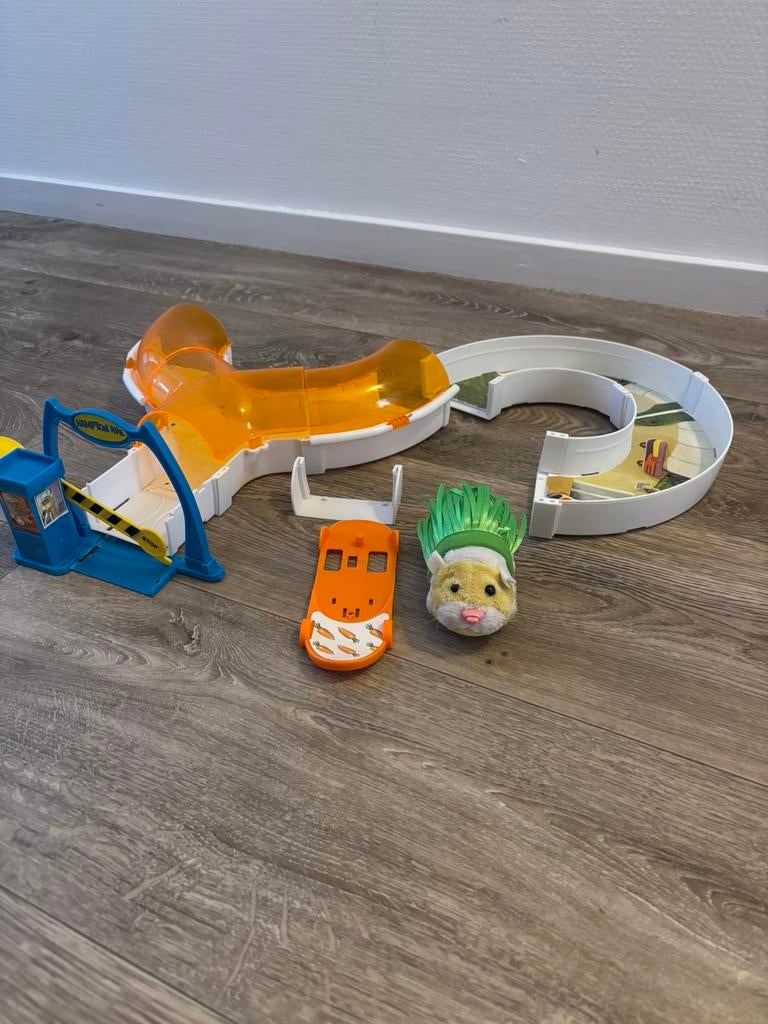 Zhu Zhu Pets baan met hamster en skateboard, Ophalen of Verzenden, Gebruikt, Jongen of Meisje