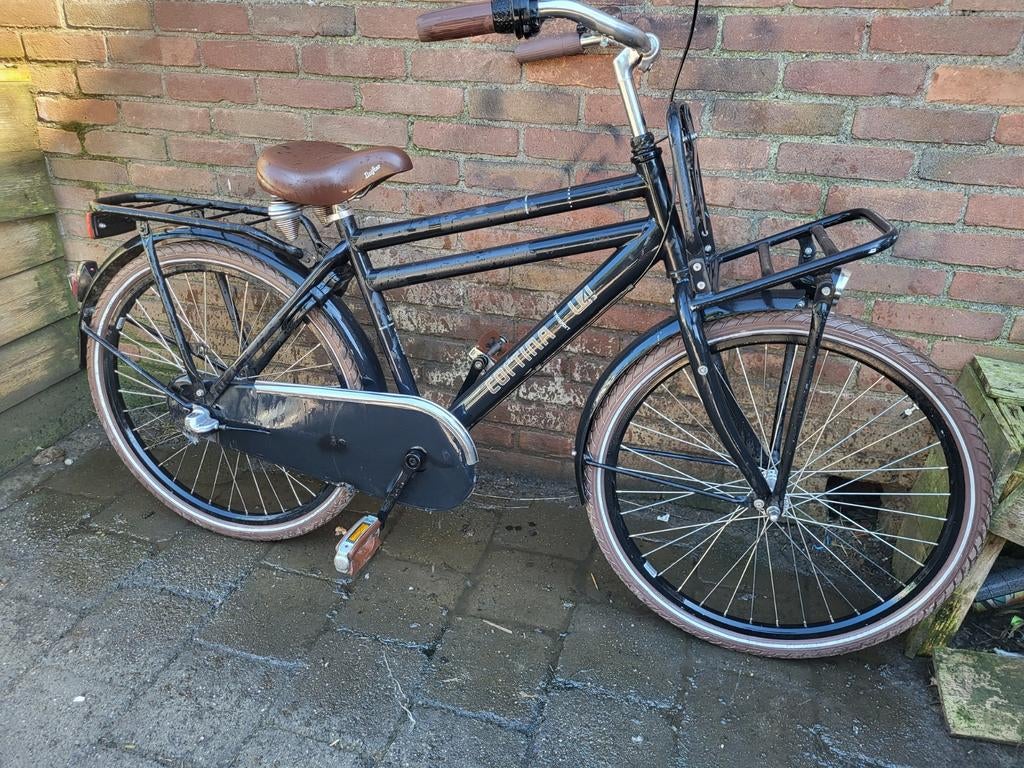 Stoere 24inch Cortina U4 transportfiets Nexus3 etc 8-11jaar, Fietsen en Brommers, Fietsen | Jongens, Terugtraprem, Cortina U4 transportfiets