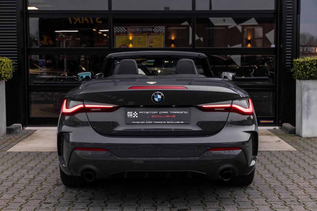 BMW 4-serie Cabrio 430i M-Sport, 259 PK, ACC, H&K, 1e eigena, Automaat, 1998 cc, Achterwielaandrijving, Gebruikt