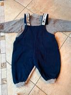 maat 74 baby jongen pakje met shirt blauw beige, Kinderen en Baby's, Babykleding | Maat 74, Ophalen of Verzenden, Zo goed als nieuw
