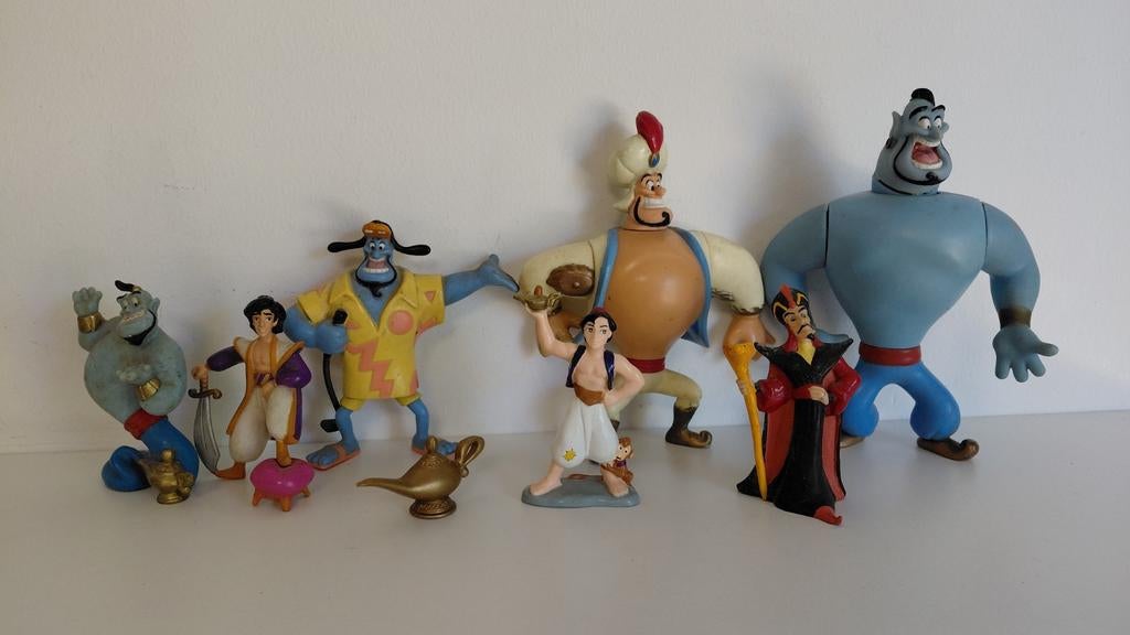 Aladdin Disney figuren, Verzamelen, Ophalen of Verzenden, Zo goed als nieuw