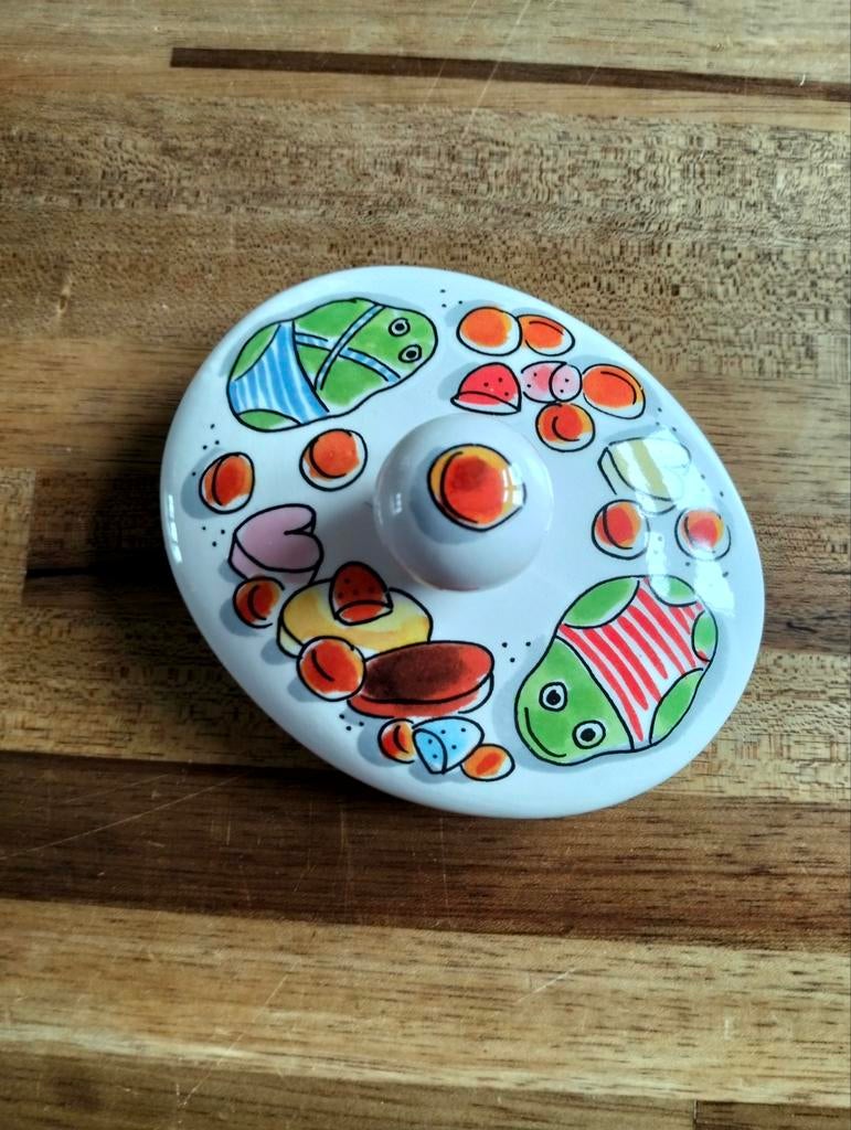 Blond Amsterdam Deksel Sinttheepot, Huis en Inrichting, Ophalen of Verzenden