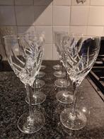 10 AH Toscane witte wijnglazen kristal, Glas of Glazen, Ophalen of Verzenden, Wedgwood, Glas
